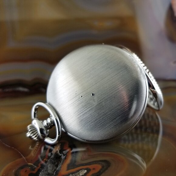 COLIBRI Silver & Gold Presidential Pocket Watch - Picture 5 of 5